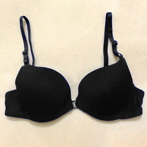 Open image in slideshow, 6 colors Fashion Women Sexy Lingerie Front Closure Lace Push Up Seamless Underwire Bra Women Underwear Bras
